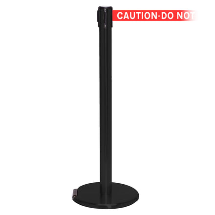 RollerPro 250 3.4m x 50mm Belt Barrier System (Black / Caution Do Not Enter | Red-White)