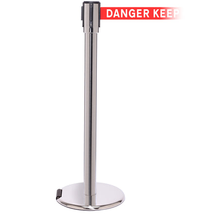 RollerPro 200 3.4m x 50mm Belt Barrier System (Danger Keep Out | Red-White)