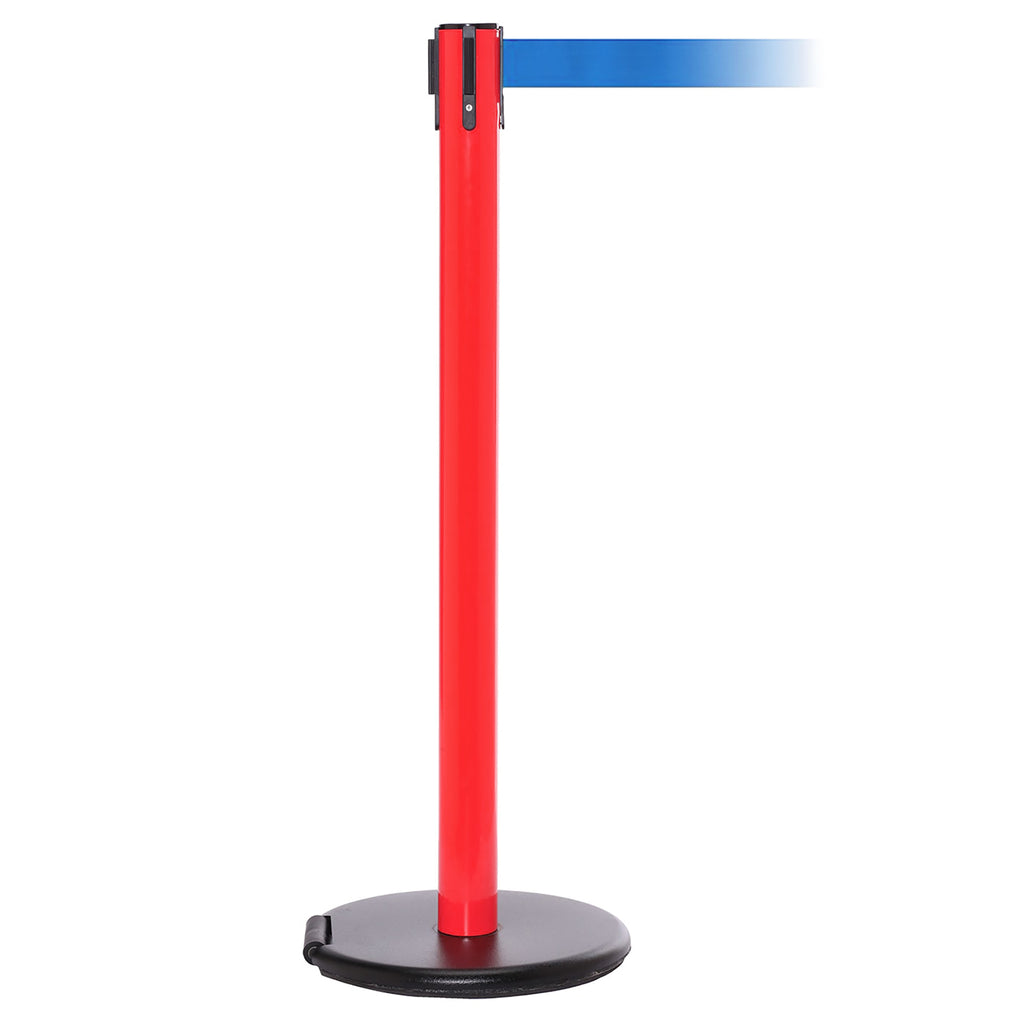 RollerSafety 250 3.4m x 50mm Belt Barrier System (Red / Blue)