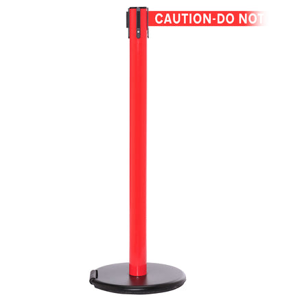 RollerSafety 250 3.4m x 50mm Belt Barrier System (Red / Caution Do Not Enter | Red-White)