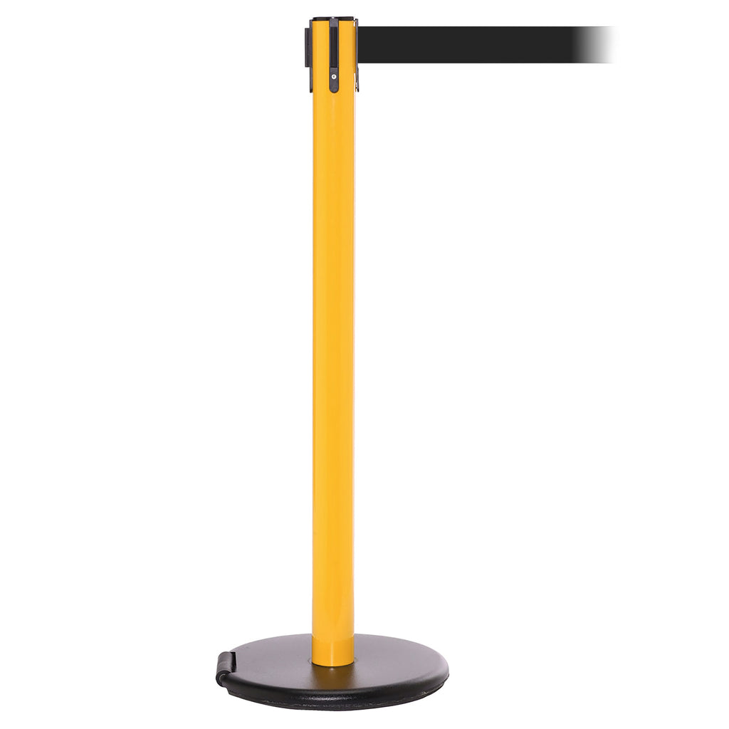 RollerSafety 250 3.4m x 50mm Belt Barrier System (Yellow / Black)