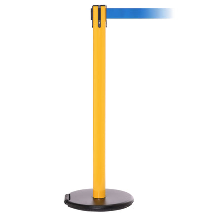 RollerSafety 250 3.4m x 50mm Belt Barrier System (Yellow / Blue)