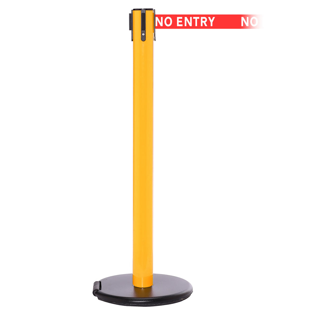 RollerSafety 300 4.9m x 50mm Belt Barrier System (No Entry | Red)