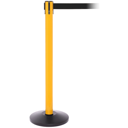 SafetyPro 250 3.4m x 50mm Belt Barrier System (Yellow / Black)