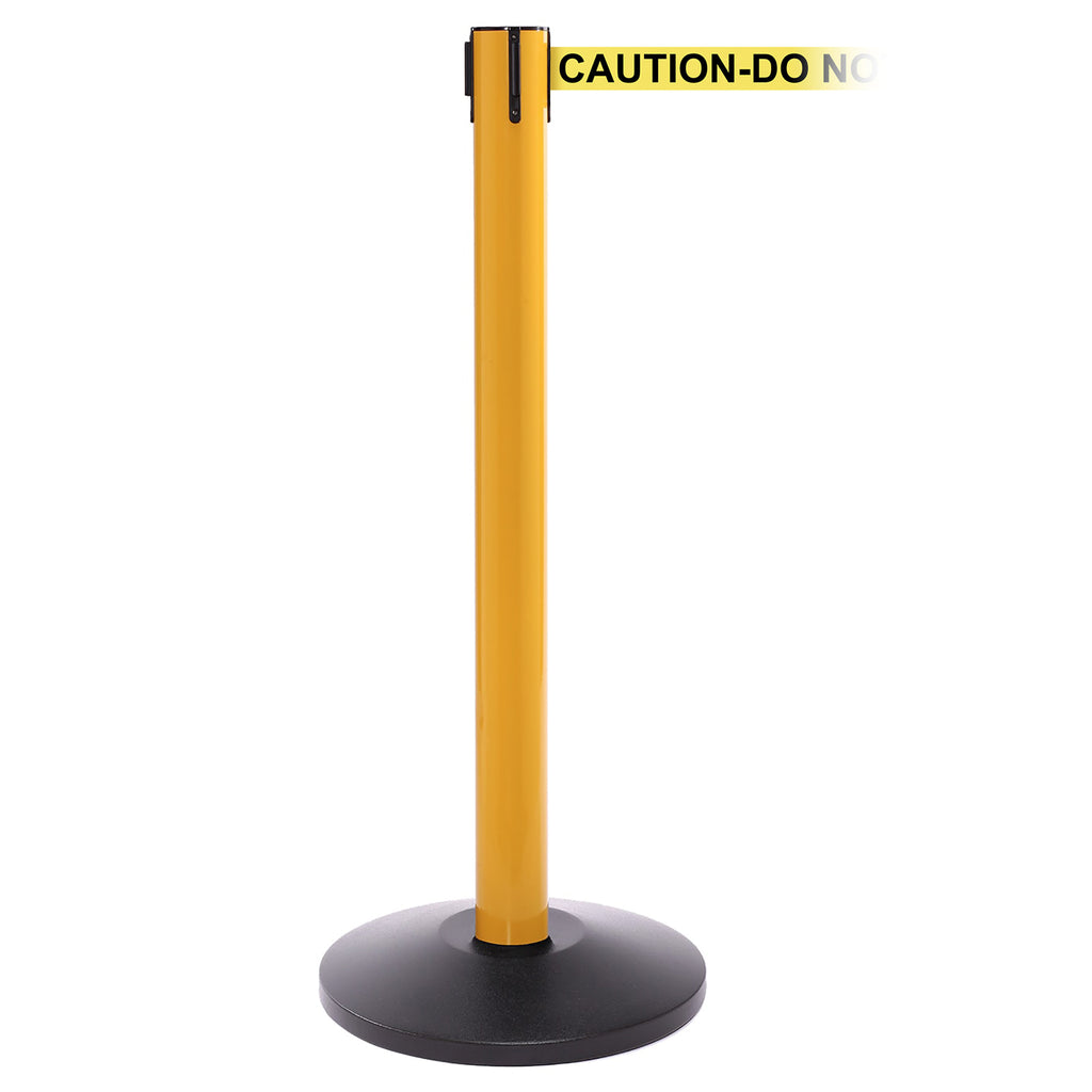 SafetyPro 300 4.9m x 50mm Belt Barrier System (Caution Do Not Enter | Yel-Blk)