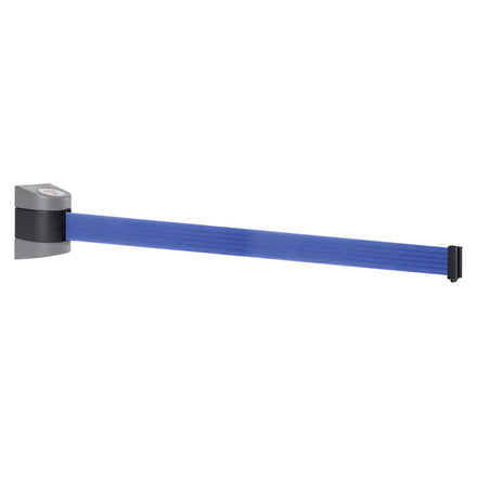 WallPro 400 4.6m x 50mm Belt Barrier System (Silver / Blue)