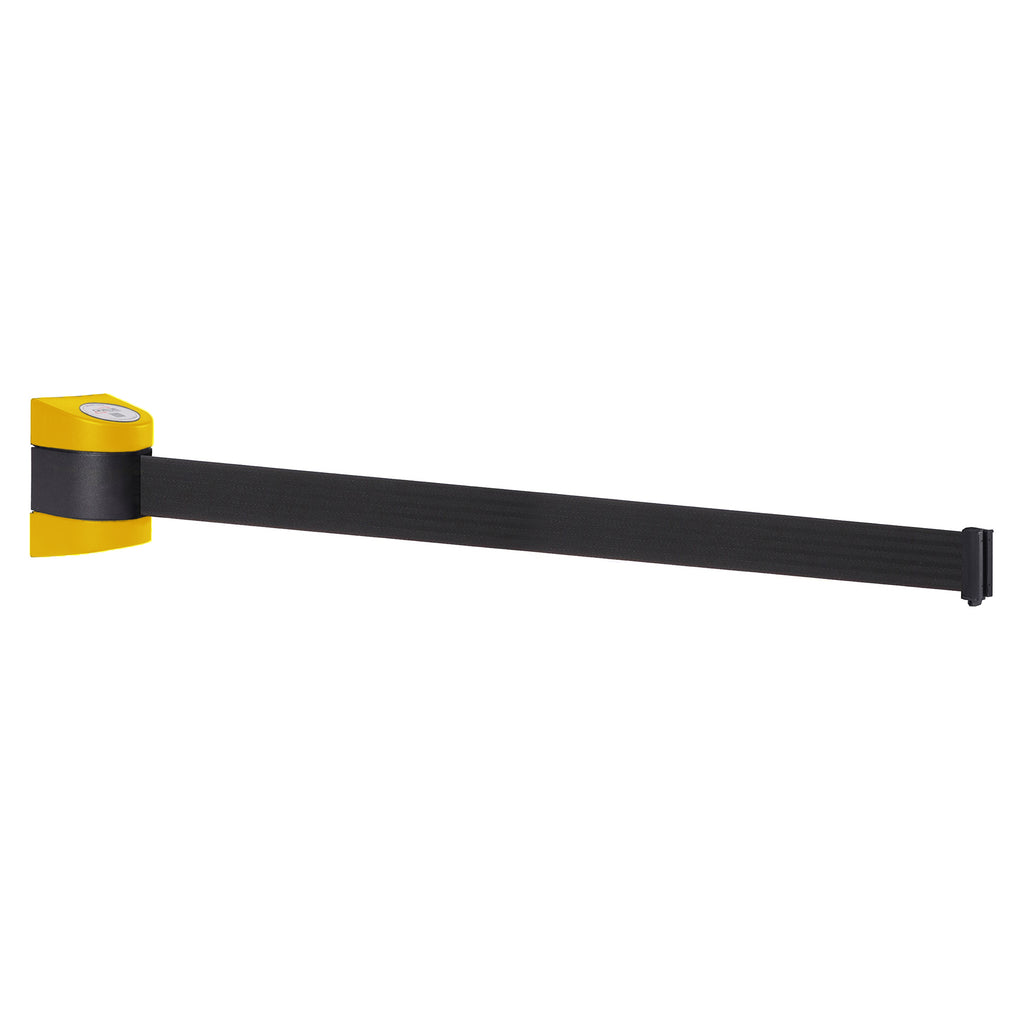 WallPro 400 4.6m x 50mm Belt Barrier System (Yellow / Black)