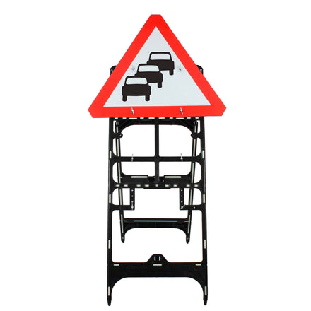 Queues Likely Sign Quick Fit Face Dia. 584 (Face Only) | 750mm