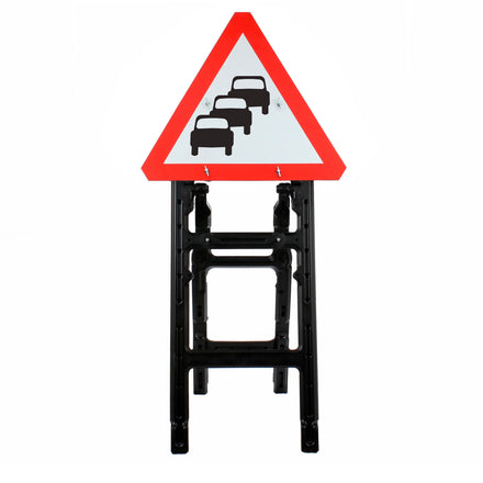 Queues Likely Sign Quick Fit Face Dia. 584 (Face Only) | 750mm