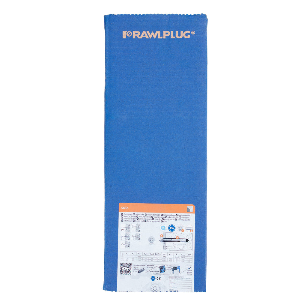 Rawlplug M20 x 160mm Anchor Bolt - for Impact Barriers