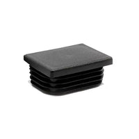 Rectangular Internal End Cap for Sign Posts - Post Cap - Black
