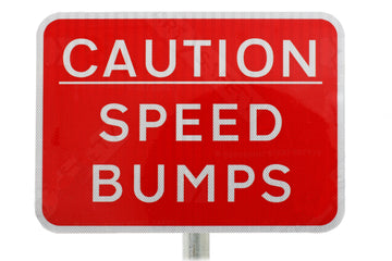 Speed Bump Warning Signs | Post & Wall Mount | In Stock – Start Safety UK