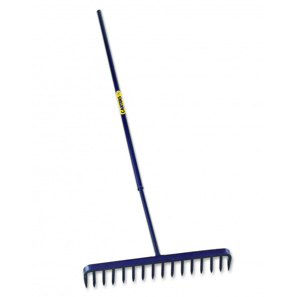 Carters ManMade 16 T Asphalt Rake (All Steel Handle / Round Head)