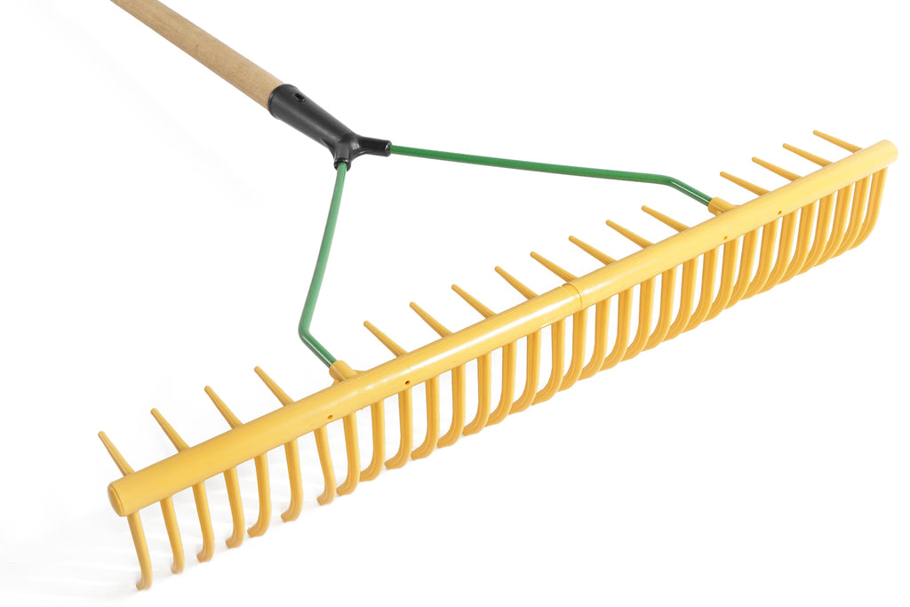 Carters Perennial Lawn Rake 32 Tine Polypropylene