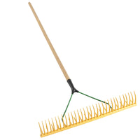 Carters Perennial Lawn Rake 32 Tine Polypropylene