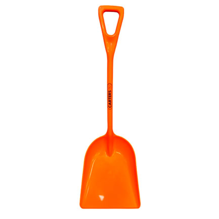 Carters One Piece Poly Grain, Grit & Snow Shovel