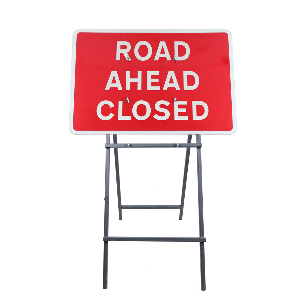 Road Ahead Closed Sign Diagram 7010.1 | Quick Fit (face only) | 1050x750mm