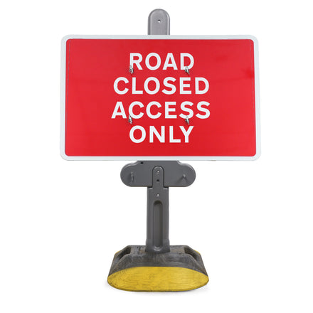 Road Closed Access Only Sign | Quick Fit (Face Only) | 1050x750mm
