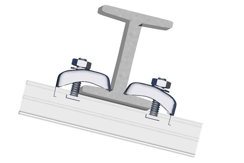 Stainless Steel RSJ Sign Channel Fixing