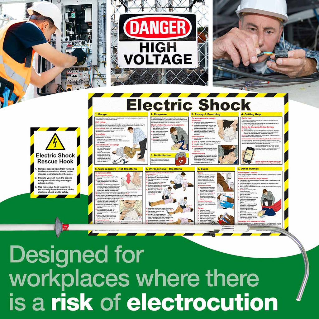 Electric Shock Rescue Pole