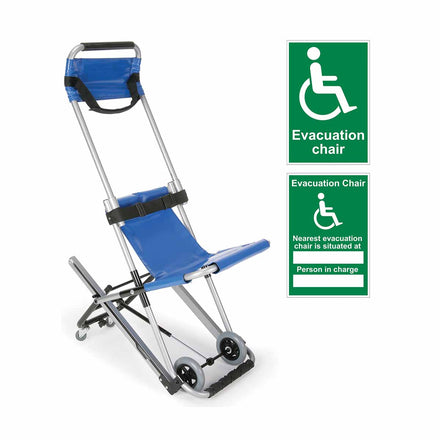 Evacuation Chair for Staircase with Accessory Bundle