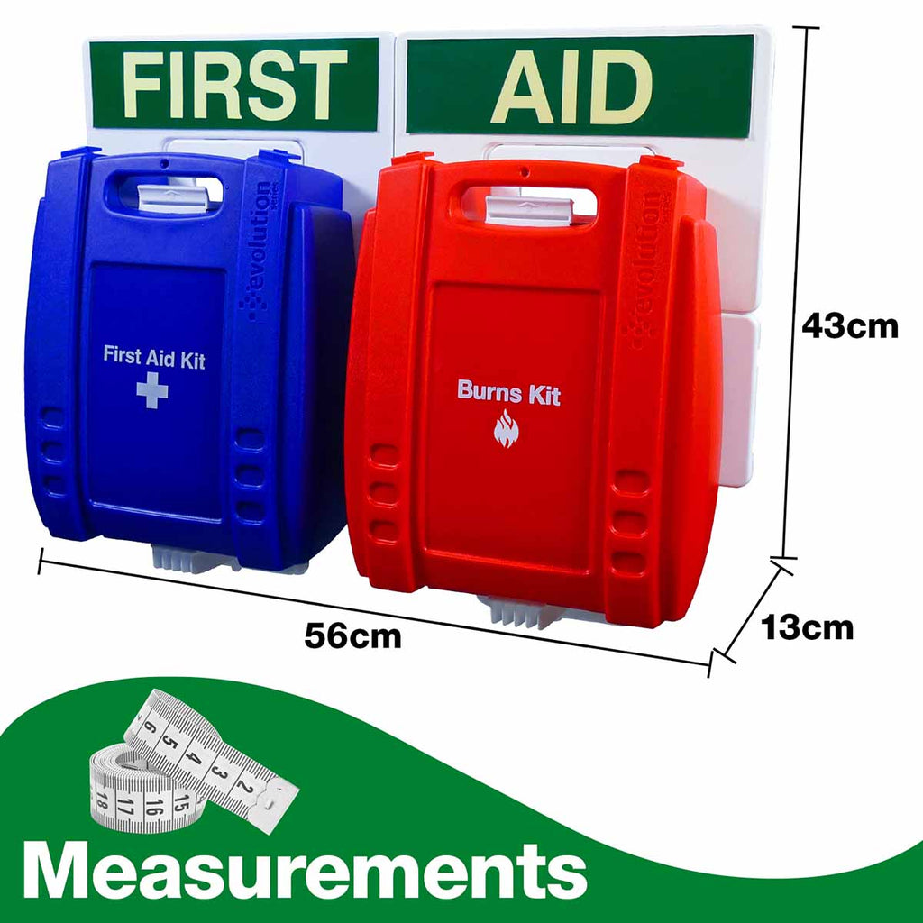 Evolution Catering First Aid Point (Large) - British Standards Compliant