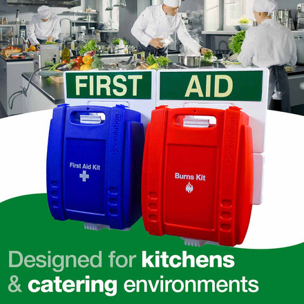 Evolution Catering First Aid Point (Large) - British Standards Compliant