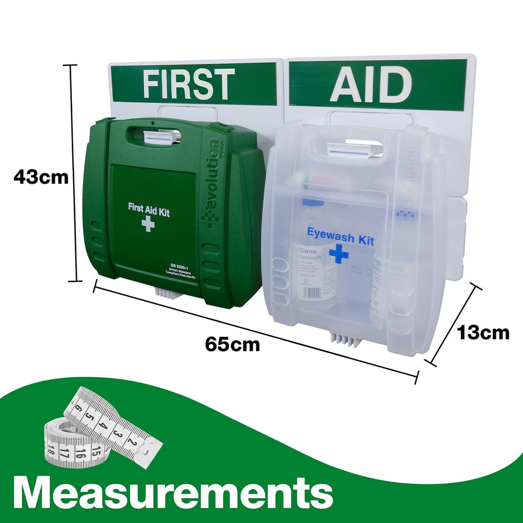 Evolution Eyewash and First Aid Point (Large) - British Standards Compliant