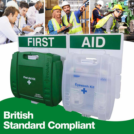Evolution Eyewash and First Aid Point (Large) - British Standards Compliant