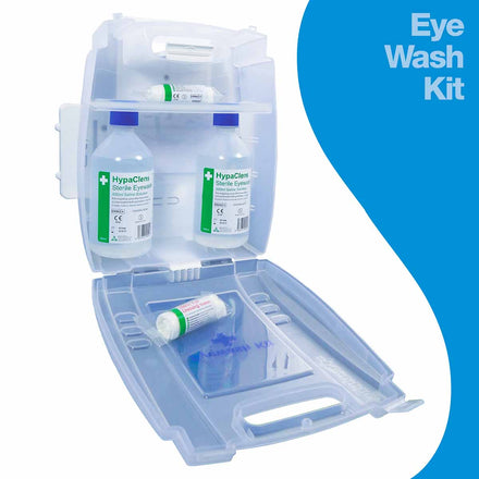 Evolution First Aid - Eyewash and Burns Point (Large) - British Standards Compliant