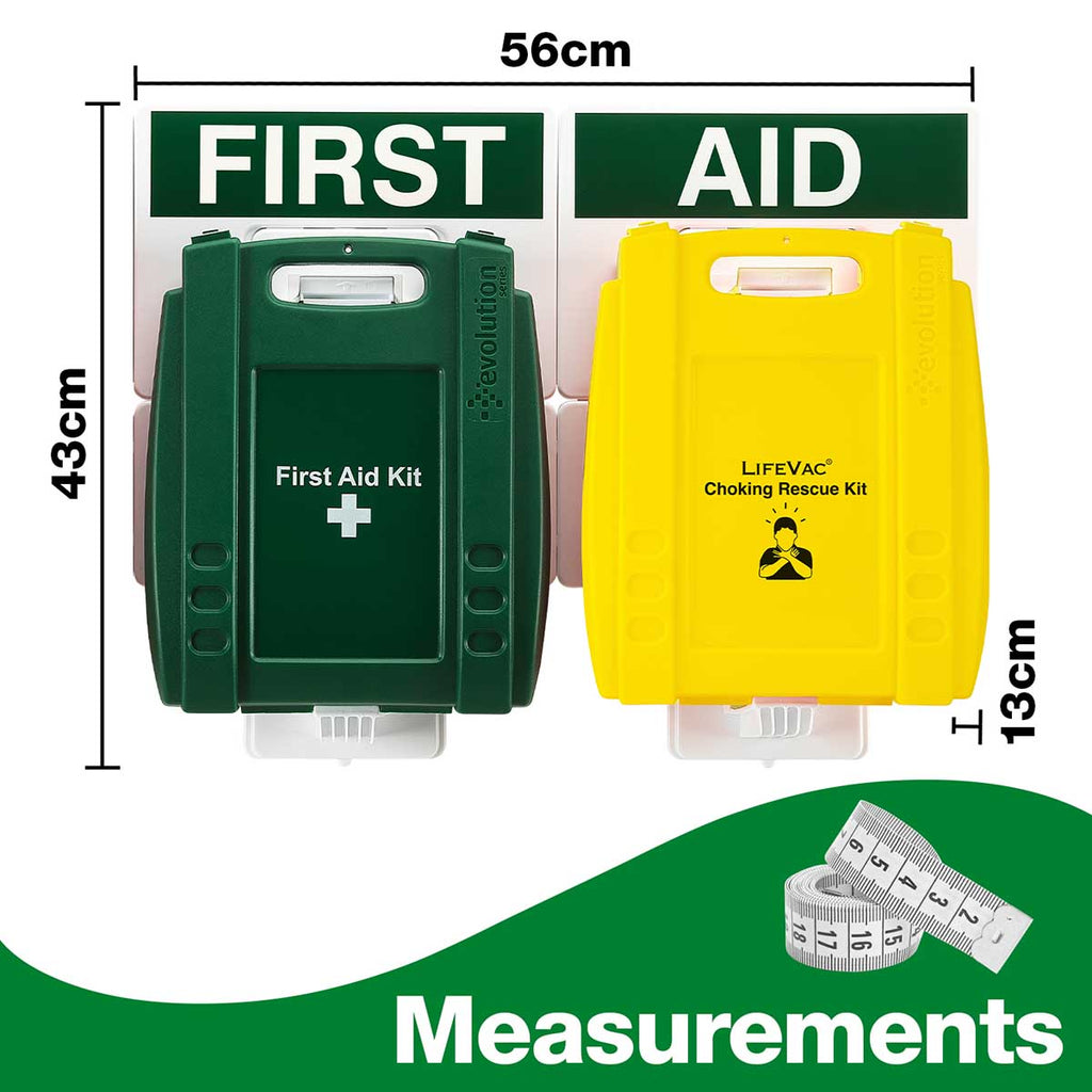 Evolution LifeVac and First Aid Point - British Standards Compliant