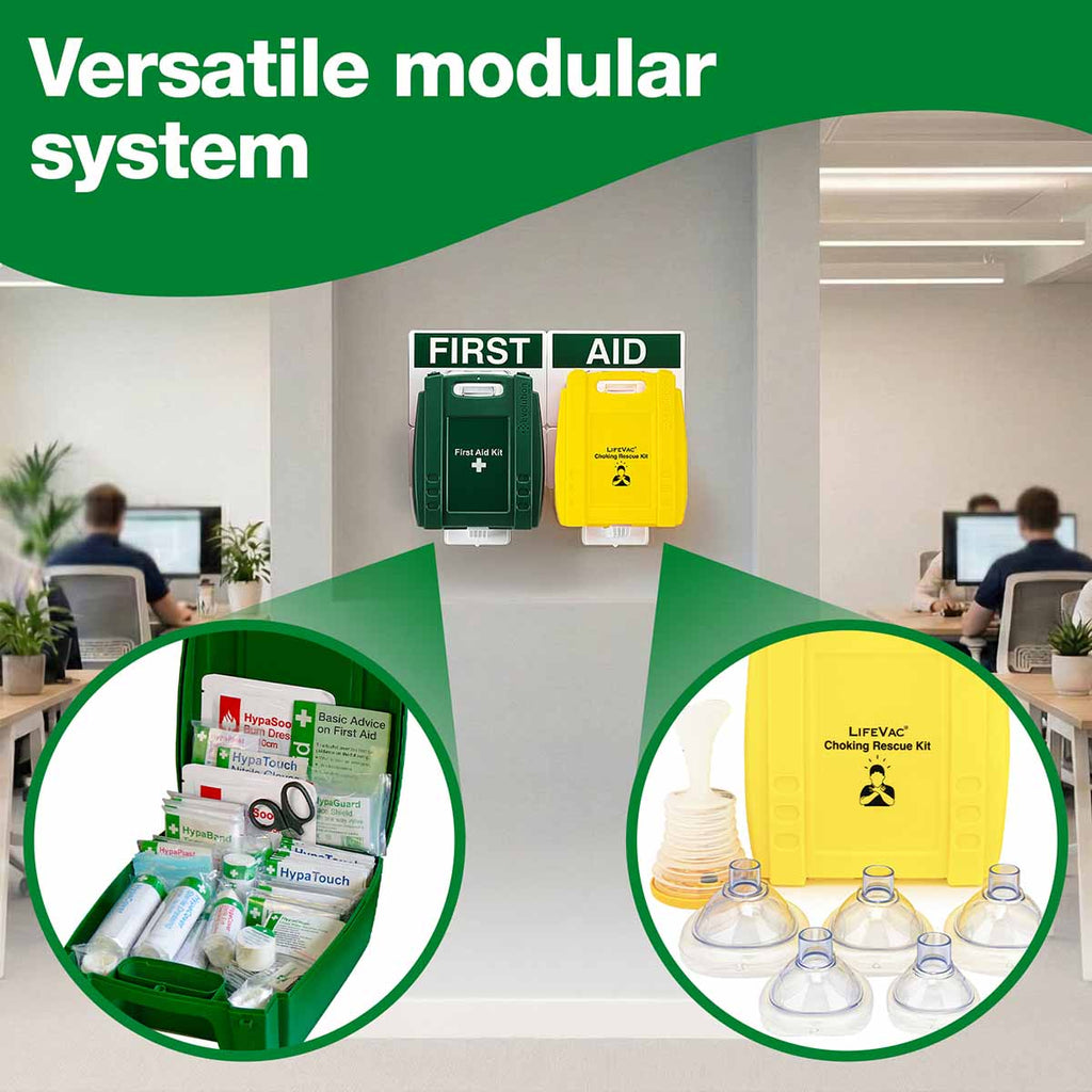 Evolution LifeVac and First Aid Point - British Standards Compliant