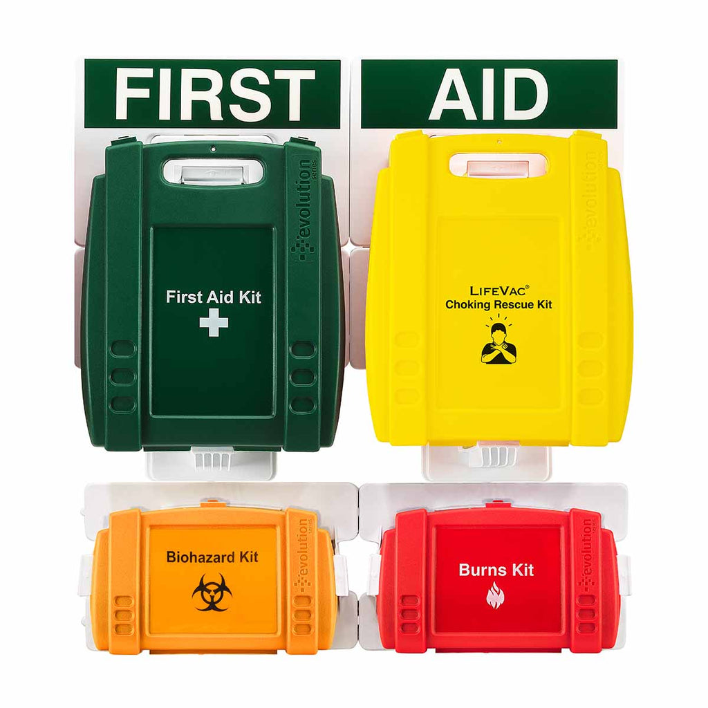 Evolution LifeVac Complete First Aid Point - British Standards Compliant