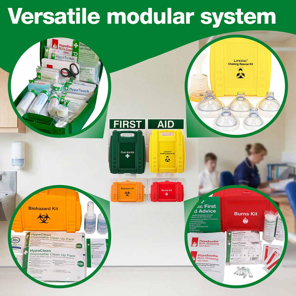 Evolution LifeVac Complete First Aid Point - British Standards Compliant
