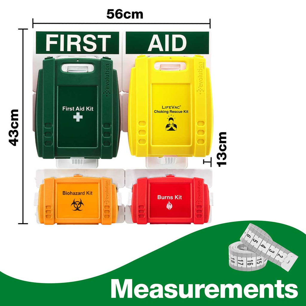 Evolution LifeVac Complete First Aid Point - British Standards Compliant