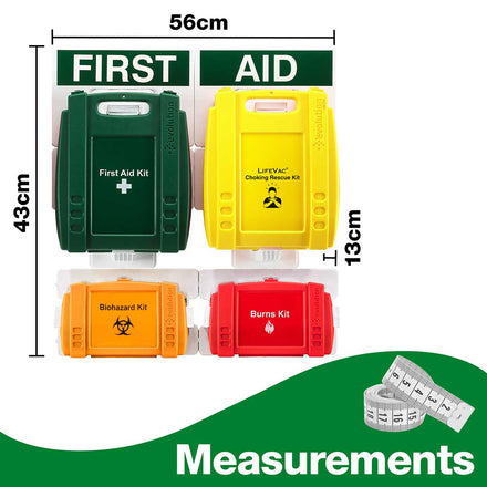 Evolution LifeVac Complete First Aid Point - British Standards Compliant