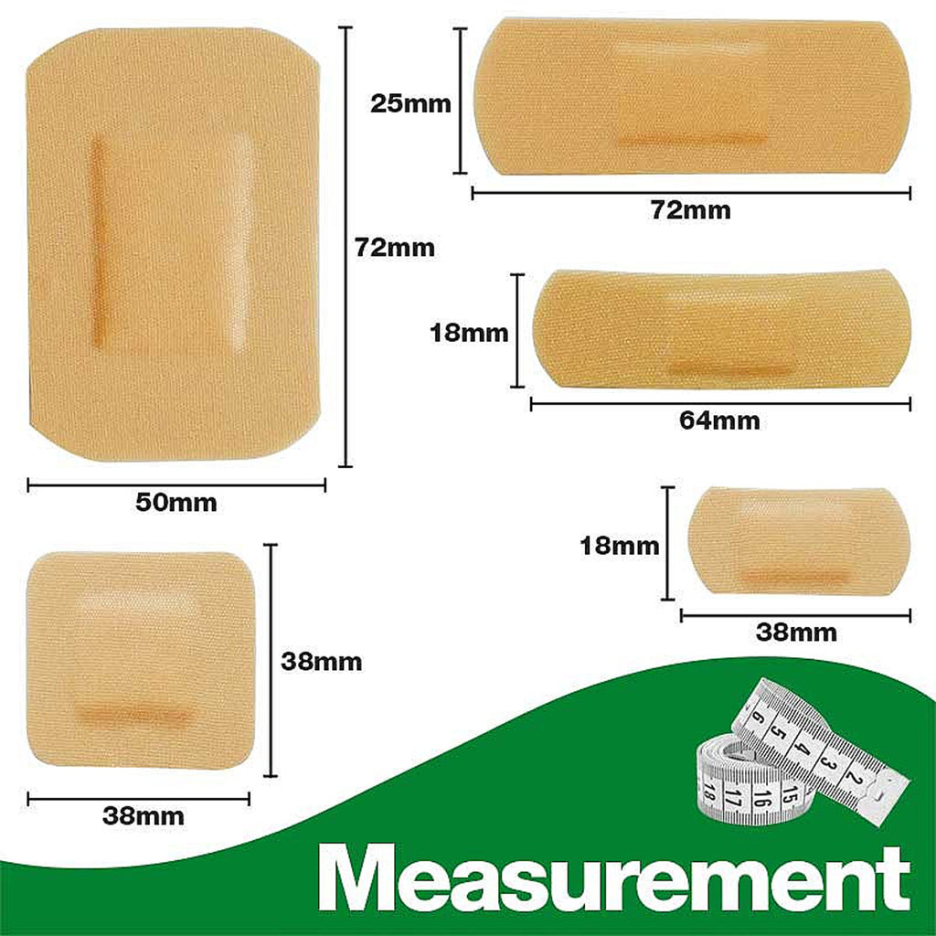 HP Fabric Plasters Assorted (100 Pack)