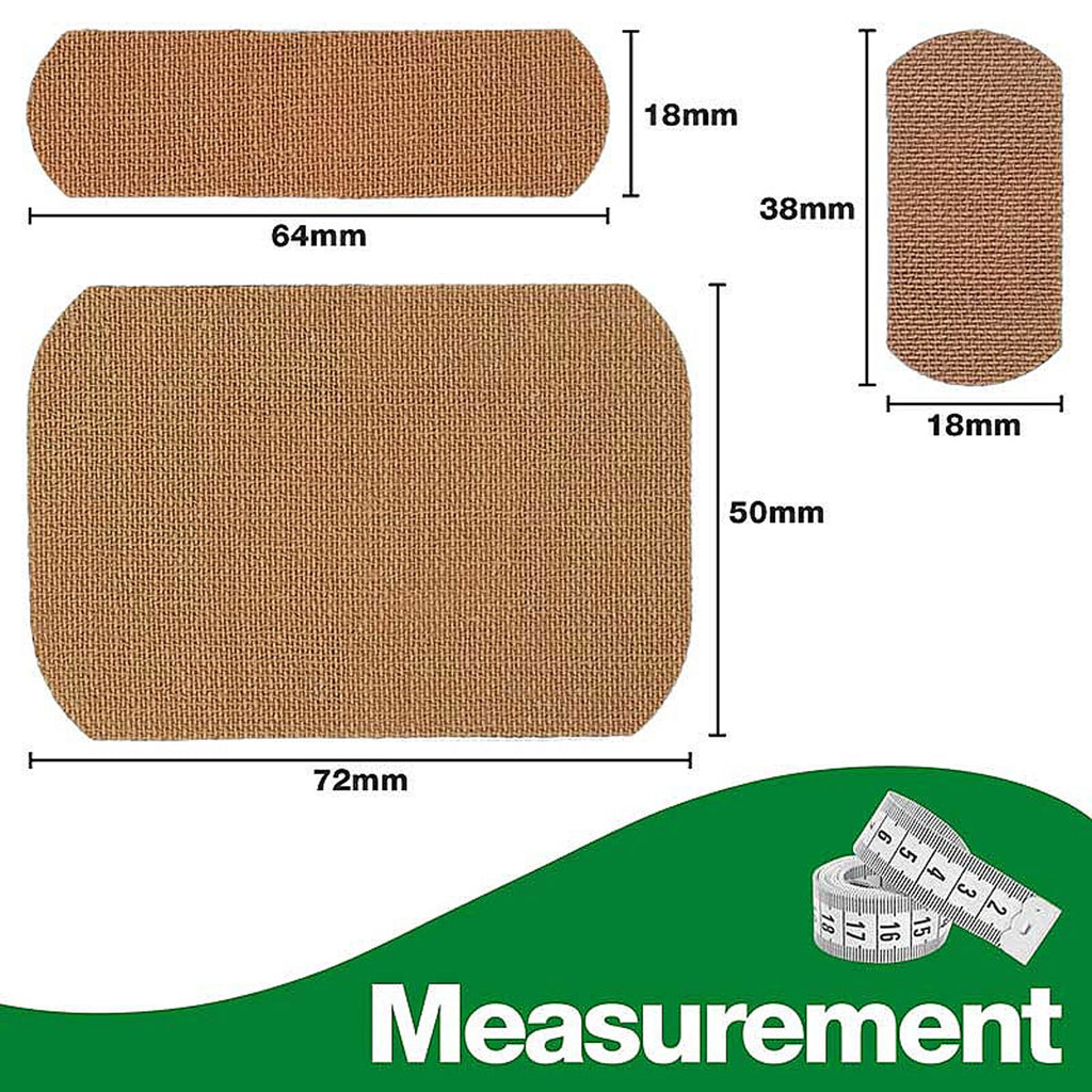 HP Heavy Duty Fabric Plasters Assorted (100 Pack)