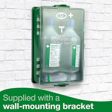 HypaClens Economy Eyewash Cabinet with Eye Dressings
