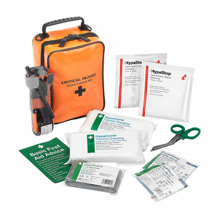 HypaStop Critical Injury Bleed Control Kit in a Bag
