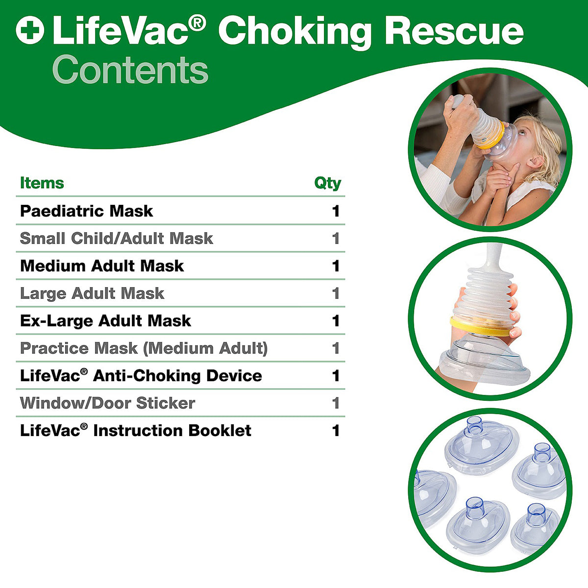 LifeVac Emergency Services Kit - Anti-Choking | Start Safety UK