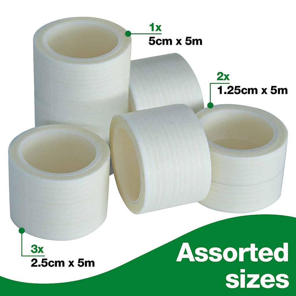 Microporous Tape - Assorted Sizes (6 Pack)