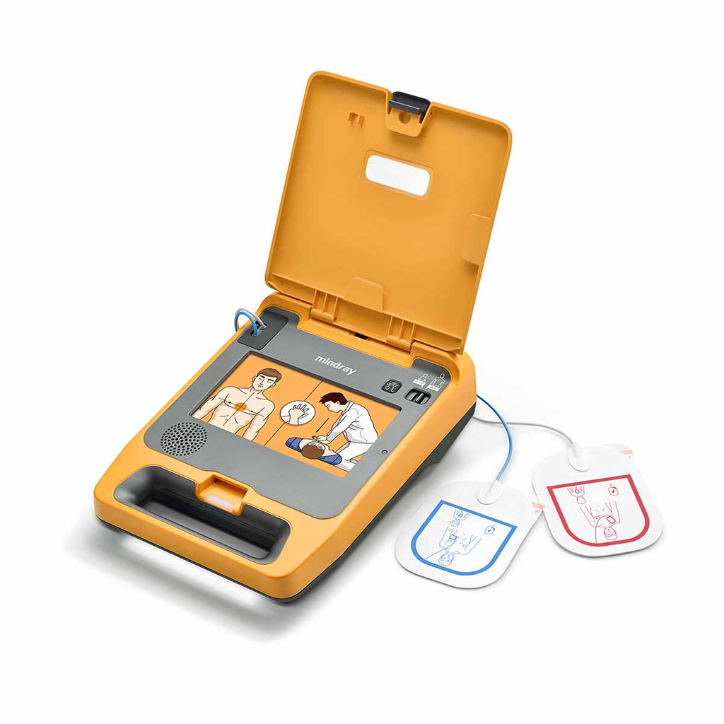 Mindray BeneHeart C1A Fully Automatic External Defibrillator (Voice - Guided CPR Instructions)