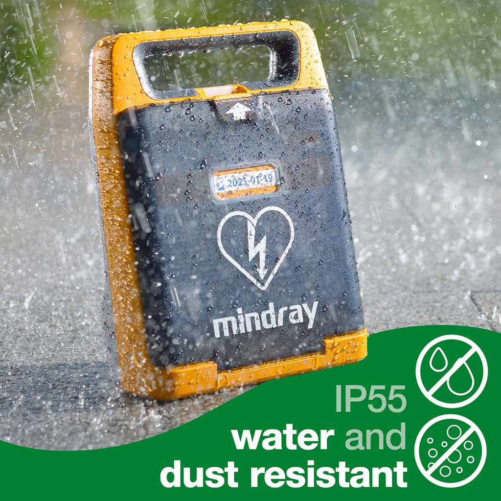 Mindray BeneHeart C2 Fully Automatic External Defibrillator (Voice and Visual - Guided CPR Instructions)