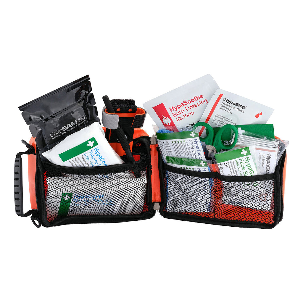 Personal First Aid Trauma Kit with Chito-SAM 100 Z-Fold Dressing