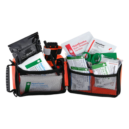 Personal First Aid Trauma Kit with Chito-SAM 100 Z-Fold Dressing