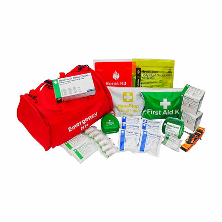 First Aid Trauma Kit in Red