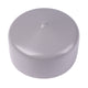 Round External End Cap for Sign Posts - Post Cap - Grey