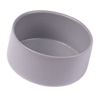 Round External End Cap for Sign Posts - Post Cap - Grey