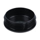 Round Internal End Cap for Sign Posts - Post Cap - Black